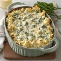 A Cauliflower Spinach & Artichoke Dip Royalty Free Stock Photo