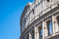 Close up view of Colosseum, Rome, Italy Royalty Free Stock Photo