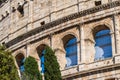 Close up view of Colosseum, Rome, Italy Royalty Free Stock Photo