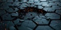 Close Up View of Cracked Surface Royalty Free Stock Photo