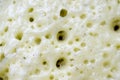 Close-up view of crepes dough, pancakes during the cooking process Royalty Free Stock Photo