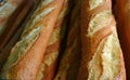 Close-up View of Crisp Fresh Baked French Bread.