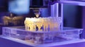 3 d printed dental model creation Royalty Free Stock Photo
