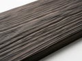 Close-up view of dark wooden surface with visible grain Royalty Free Stock Photo