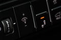 Close up view of dashboard instrument panel backlight. Interior detail of a modern car Royalty Free Stock Photo