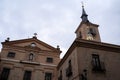 Close up view of Descalzas Reales the Monastery of Barefoot princesses is a 16th-century monastery church in Madrid, Spain