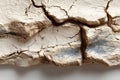 Abstract Texture of Dry, Cracked Earth Surface for Nature and Environmental Design Generative AI Royalty Free Stock Photo