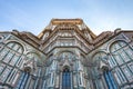 Close up view of Duomo of Florence in Tuscany, Italy Royalty Free Stock Photo