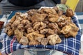 Tubers of famous white truffle.