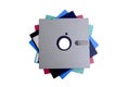 Close up view of floppy disk Royalty Free Stock Photo