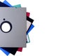 Close up view of floppy disk Royalty Free Stock Photo