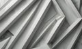 close-up view geometric pattern composed intersecting lines and angles, creating sense depth and complexity. Royalty Free Stock Photo