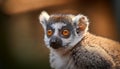 Close up view of a Gray mouse lemur Microcebus murinus Royalty Free Stock Photo