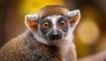Close up view of a Gray mouse lemur Microcebus murinus