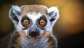 Close up view of a Gray mouse lemur Microcebus murinus