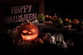 Halloween cupcakes and pumpkin