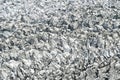 Close-Up View of Hopper Glacier or Black Glacier in Hopar Valley, Northern Pakistan