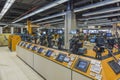 Close-up view of the interior of BH store with shelves showcasing cameras from various brands.