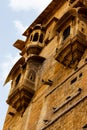 Close-up view of jaisalmer fort, Rajasthan