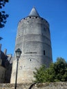 Keep of chateaudun castle France