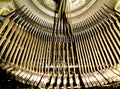 close-up view of the keys of an old typewriter Royalty Free Stock Photo