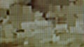 Close-up view of an LCD screen display, chaotic digital glitch pattern, distorted abstract pixelated background texture backdrop,