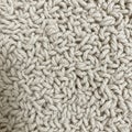 Close Up View Of Light Grey Knitted Fabric Texture Pattern Royalty Free Stock Photo