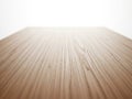 Light wooden surface under soft light Royalty Free Stock Photo