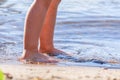 Little boy on the beach Royalty Free Stock Photo