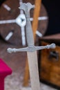 Medieval sword detail