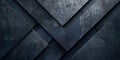 A close-up view of a metallic surface with an abstract geometric pattern, featuring a series of overlapping, chevron