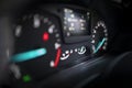 Modern car dashboard Royalty Free Stock Photo