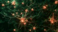 Neural Network Synapse Neuron Connection Structure Royalty Free Stock Photo