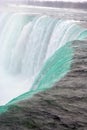 Close Up View of Niagara Falls in Winter Royalty Free Stock Photo