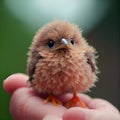 Close up view of nice little bird