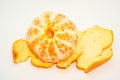 Close up view oranges