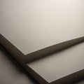 A close-up view of overlapping sheets Royalty Free Stock Photo
