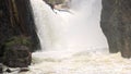 Close-up view of the Paterson Waterfall in New Jersey, with the sound of rushing water.