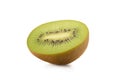 close up view of piece of kiwi fruit