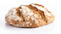 Close-up of plate with traditional Irish soda bread.AI Generated