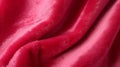 A close up view of a red fabric Royalty Free Stock Photo