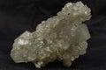 Close-Up View Revealing Apophyllite and Stilbite Mineral\'s Natural Structure