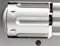 Close up view of revolver's drum Royalty Free Stock Photo