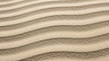Close up of rippled sand dunes with soft light and shadows texture pattern Royalty Free Stock Photo