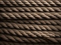 close up view of a rope