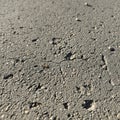 View of a rough concrete surface featuring visible texture and small Royalty Free Stock Photo