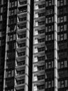 Close-up View of modern towerblock in Vietnam Royalty Free Stock Photo