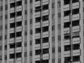 Close-up View of rundown towerblock in Vietnam Royalty Free Stock Photo