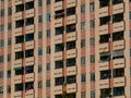 Close-up View of rundown towerblock in Vietnam Royalty Free Stock Photo