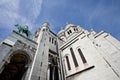 Close-up view of Sacre Coeur in Paris Royalty Free Stock Photo